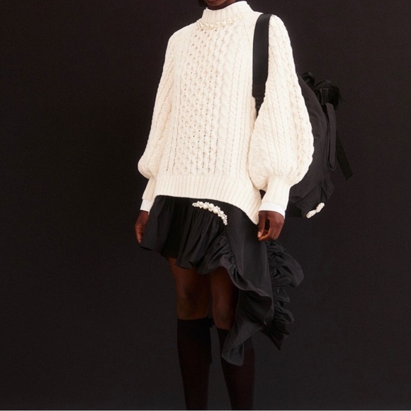 Simone Rocha X H&M Asymmetric Skirt - Picture 4 of 11